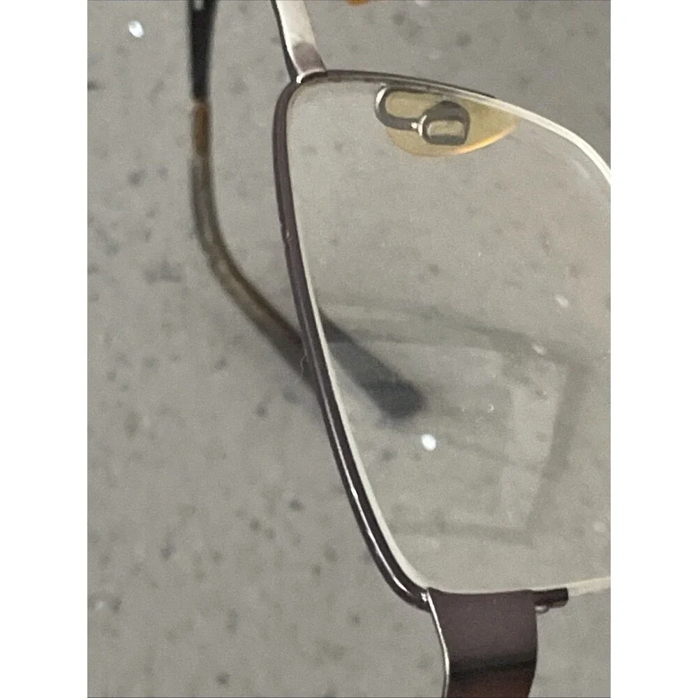 SUPERFLEX SF-424 C.3 brown SPORTS WRAP EYEGLASSES FRAMES ONLY half rim 54-18-145